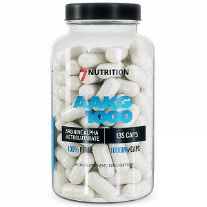 L-аргинин 7 Nutrition AAKG 1000 135 caps - Фото 1
