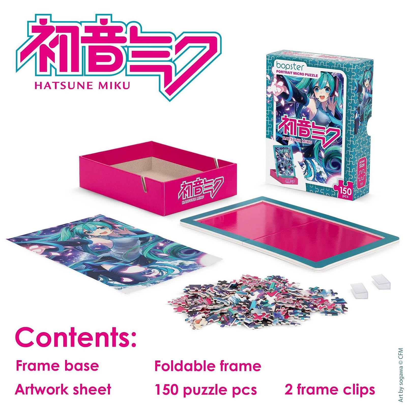 Мікро-пазл Hatsune Miku Singer 1 150 елементів CV01, фото №4