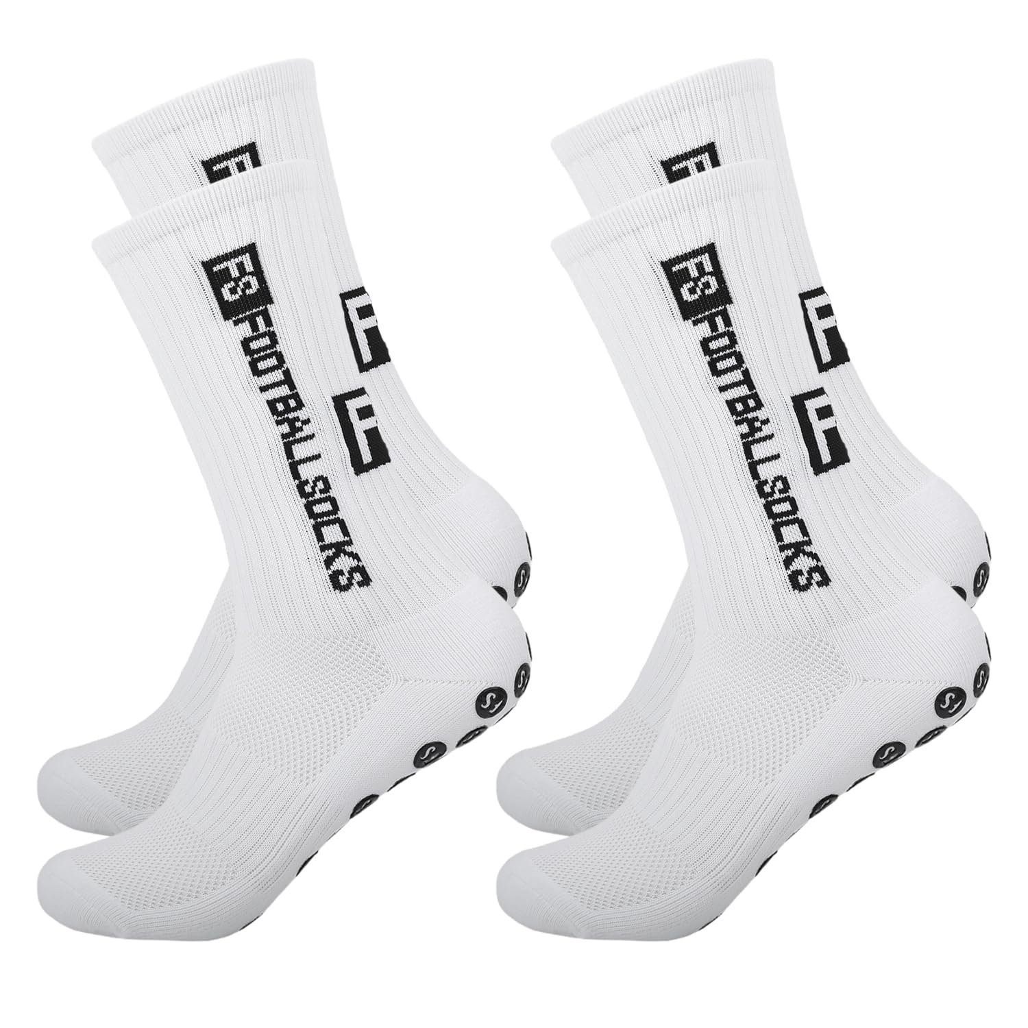 Футбольные носки (2 пары) Размер 40-46 Нескользящие футбольные носки Нескользящие носки с компрессией Унисекс Спортивные носки Дышащие Для футбола Гандбола Тенниса Пешего туризма Белые, фото №1 Футбольные носки (2 пары) Размер 40-46 Нескользящие футбольные носки Нескользящие носки с компрессией Унисекс Спортивные носки Дышащие Для футбола Гандбола Тенниса Пешего туризма Белые, фото №1