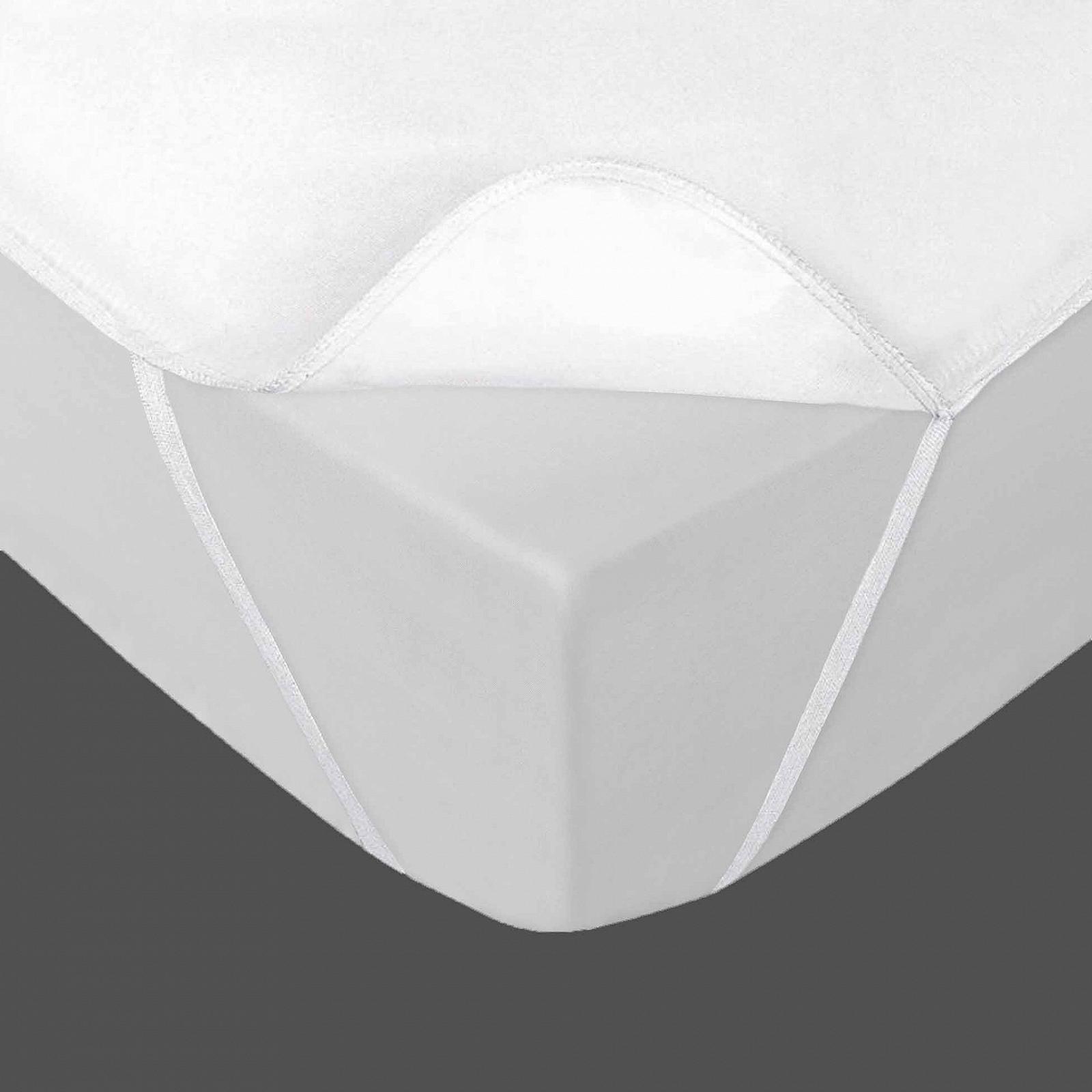 Наматрасник Водонепроницаемый одноразовый эластичный douceur d'intérieur Jessy 160 x 200 см Белый, 2 шт, фото №1