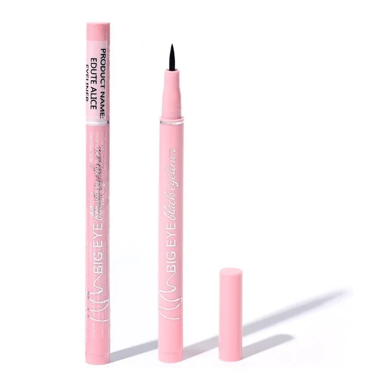 Підводка для очей Рідка Водостійка Швидковисихаюча Чорна 0.01 мм, фото №1