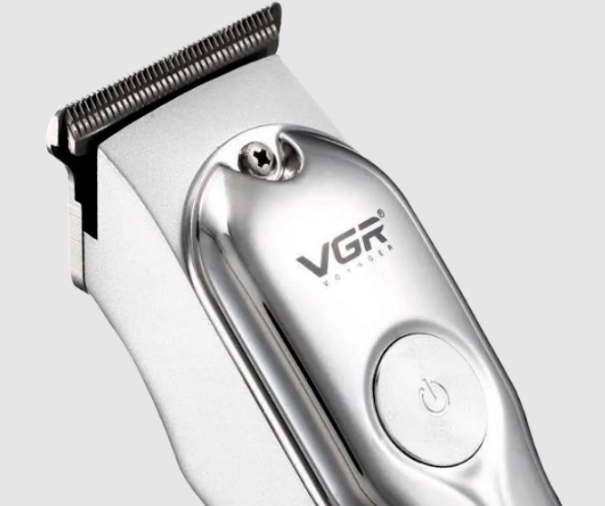 Машина для стрижки VGR V-071 5W з USB зарядкою Срібний (24322-V-071_277), фото №5