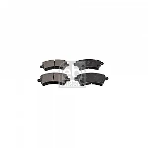 Комплект гальмівних колодок FEBI BILSTEIN 16539 для TOYOTA передній міст synthetic.ua - Фото 1