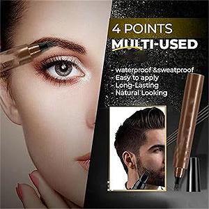 Ручка заповнювач водостійка для брів/бороди чорна synthetic.ua - Фото 1