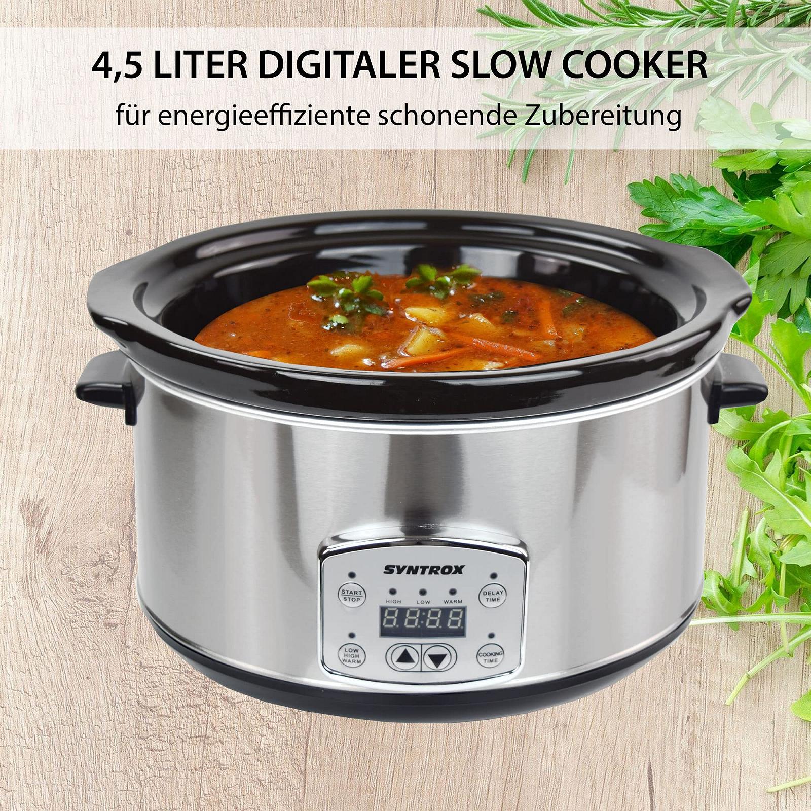 Мультиварка Syntrox Germany 4.5 L з 3 режимами нагріву та функцією підігріву 200 Вт, фото №6