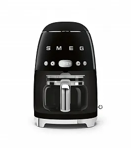 Капельная кофеварка Smeg DCF02BLEU 12 чашек 1050 Вт черная - Фото 1