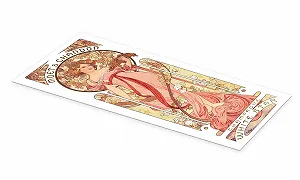 Постер Moët & Chandon White Star Alfons Mucha 40 x 100 см synthetic.ua - Фото 1