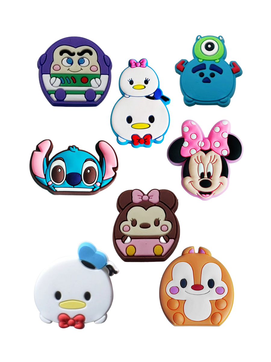 Джибитсы Дисней Disney Jibbitz 8 шт аксессуары Крокс украшение Dz_88_1, фото №1