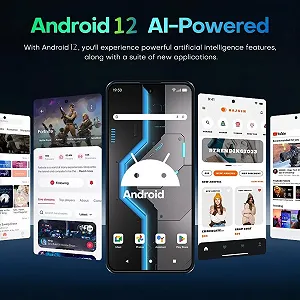 Смартфон JoyHandy Pova7Pro 4G 3/32GB 6.6" HD 5000mAh Dual SIM Темно-синий synthetic.ua - Фото 1