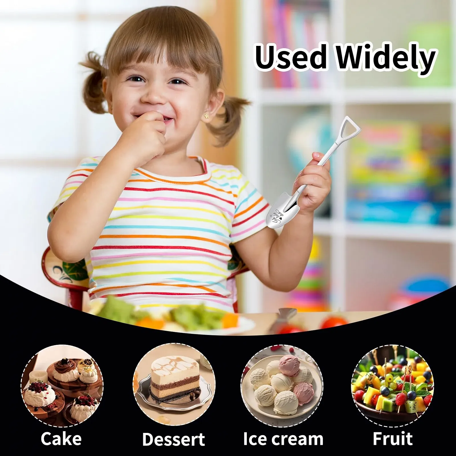 Ложка з гравіюванням Ich Liebe Dich 2 шт., фото №4