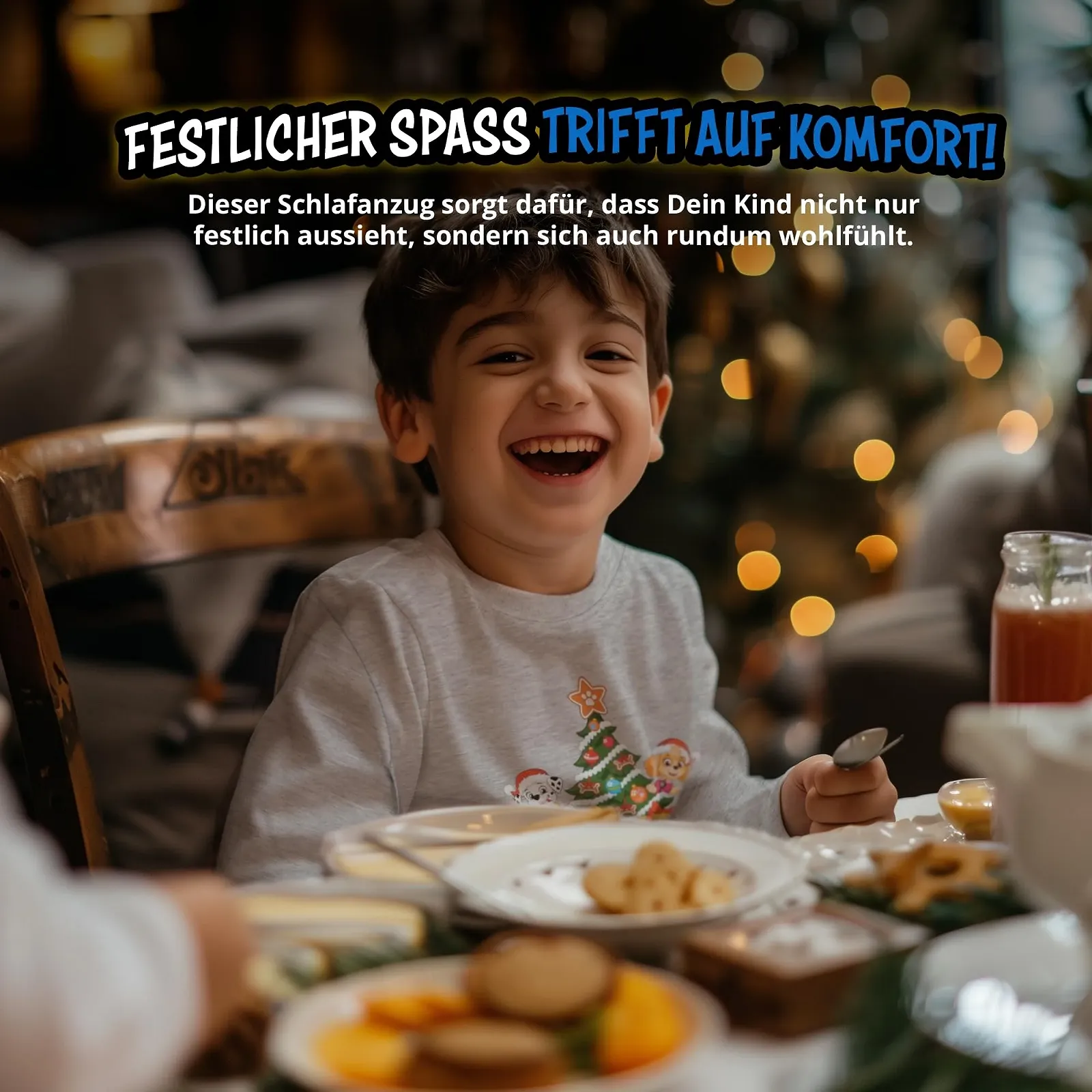 Піжама United Labels Paw Patrol для хлопчиків Довга Сіро-блакитна, фото №3