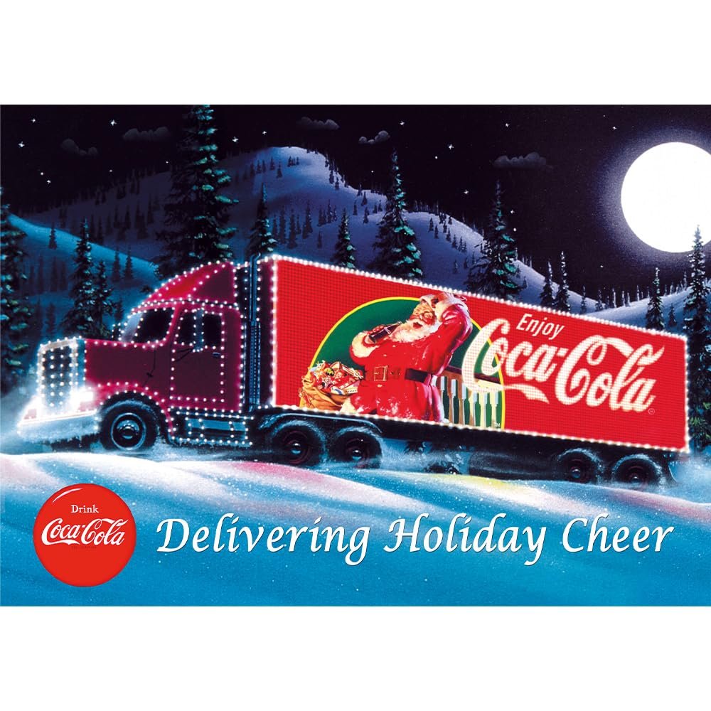 Пазл Trefl Coca-Cola Christmas Truck 1000 деталей, фото №2