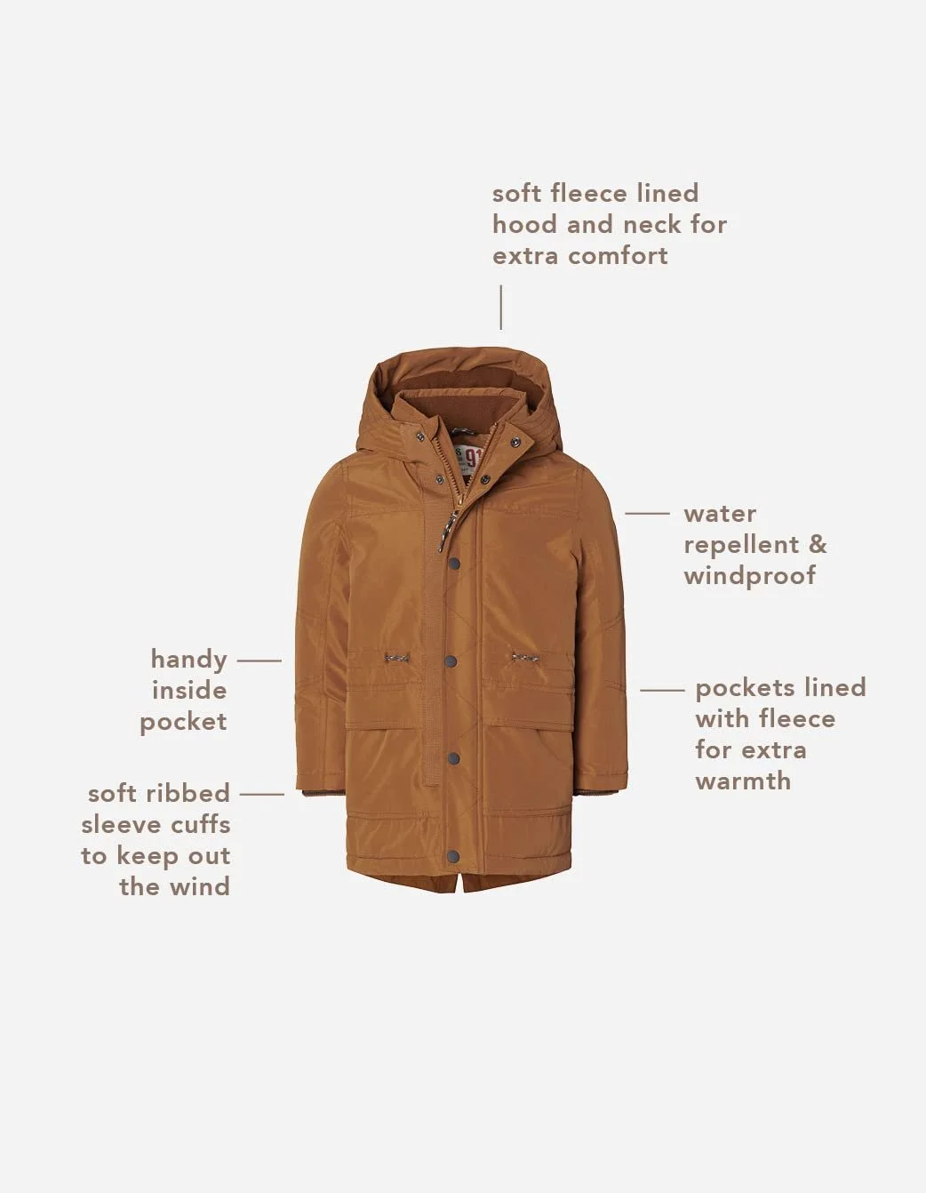 Куртка Noppies NES Дитяча зимова куртка для хлопчиків, фото №4