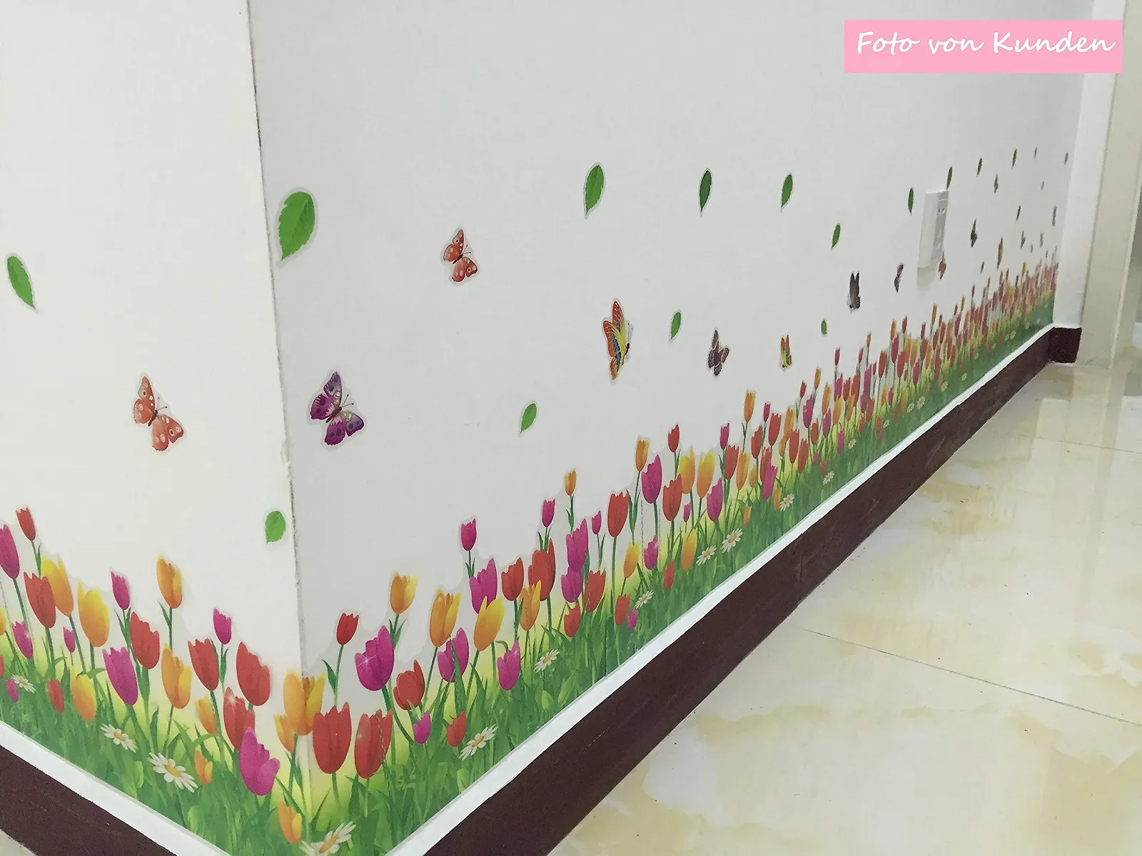 Наклейка на стіну WandSticker4U Лугові квіти, трави та рослини, фото №4