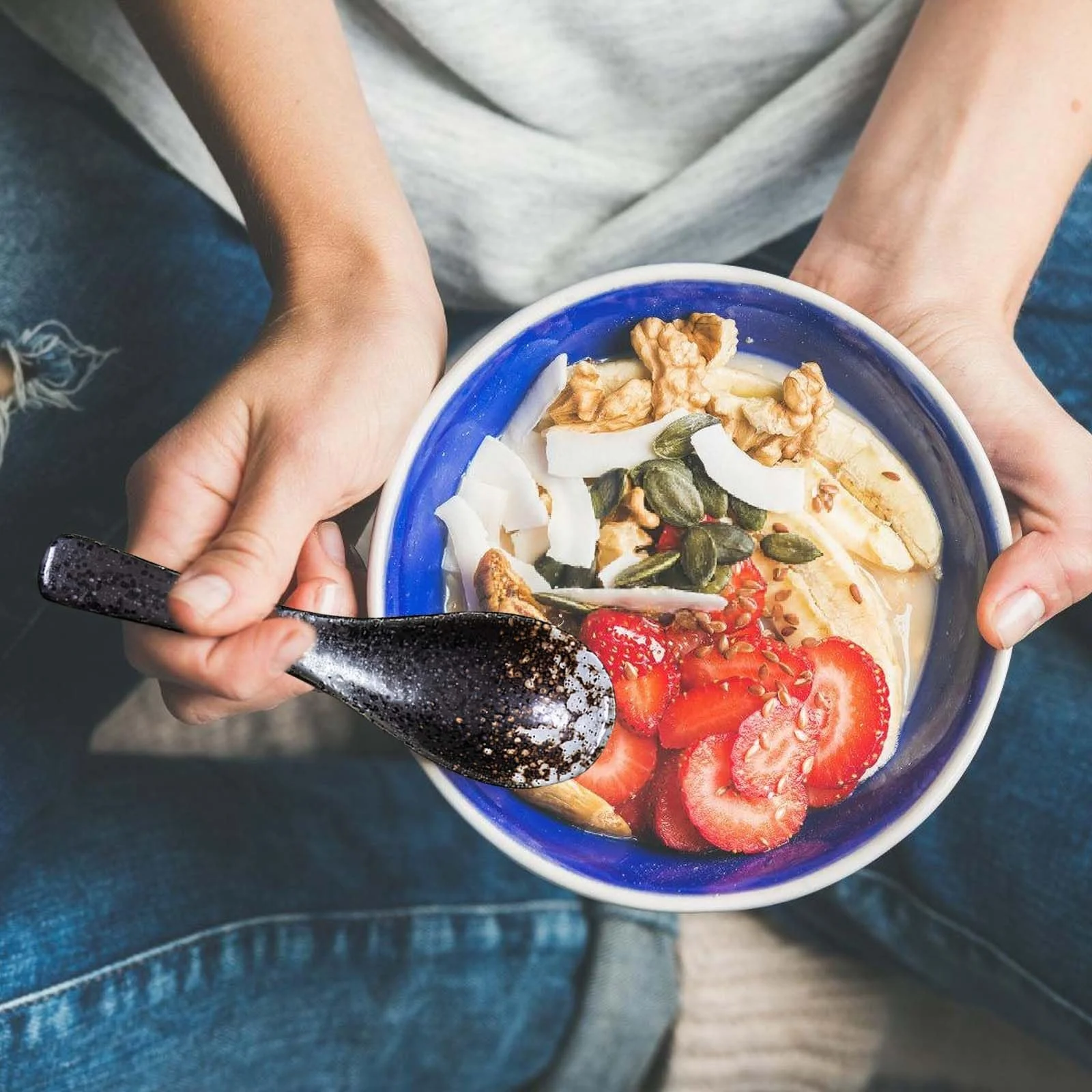 Ложка керамічна Набір з 5 штук, Ретро Китайська, фото №3 Ложка керамічна Набір з 5 штук, Ретро Китайська, фото №3