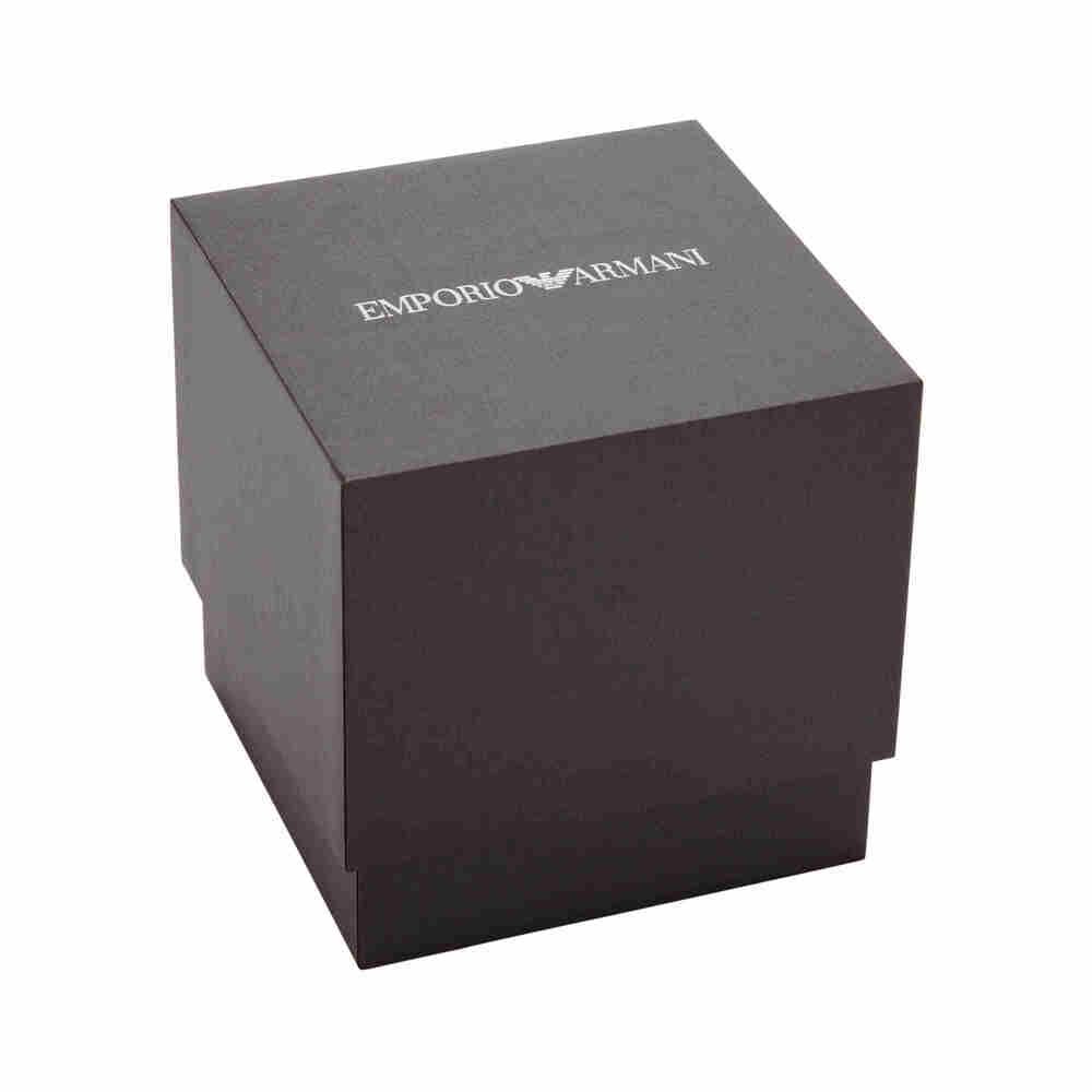 Женские часы Emporio Armani, 20 мм, кварцевый механизм с двумя стрелками, с браслетом из нержавеющей стали или кожаным ремешком, фото №8