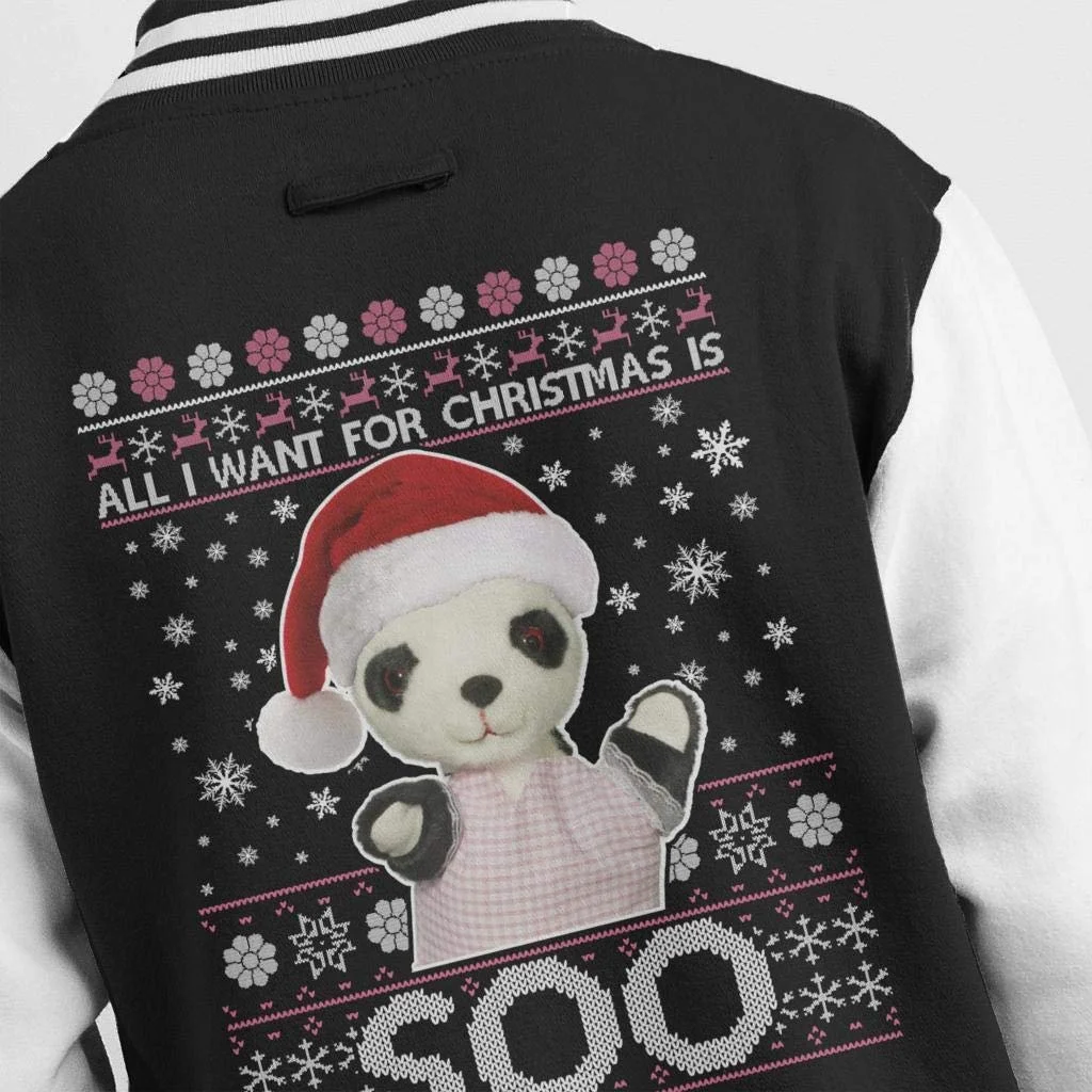 Куртка Varsity All+Every Sooty Christmas Festive Hat All I Want For Christmas Is Soo Детская, фото №4 Куртка Varsity All+Every Sooty Christmas Festive Hat All I Want For Christmas Is Soo Детская, фото №4