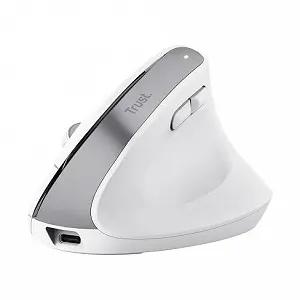 Мышка Trust Bayo+ Ergonomic Wireless/Bluetooth White (25399) - Фото 1