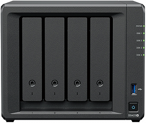 Мережеве сховище Synology DS423+ 4x 3.5" Black  - Фото 1