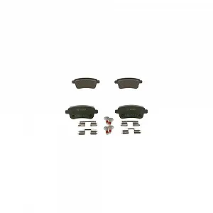 Комплект гальмівних колодок дискового гальма BOSCH 0 986 494 384 для RENAULT DACIA - Фото 1