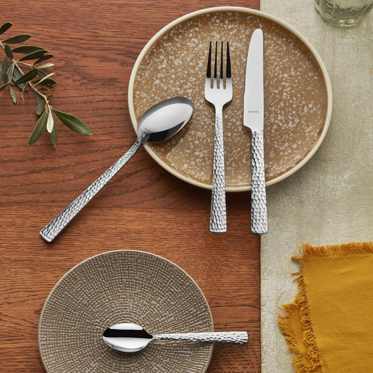 Набор столовых приборов Amefa Felicity, 24 предмета, на 6 персон, нержавеющая сталь 18/0, фото №4 Набор столовых приборов Amefa Felicity, 24 предмета, на 6 персон, нержавеющая сталь 18/0, фото №4