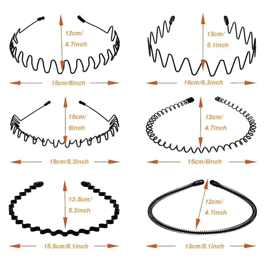 Обруч Металевий 8 шт. Хвилясті, фото №3 Обруч Металевий 8 шт. Хвилясті, фото №3