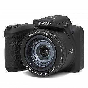 Цифровая камера KODAK Pixpro Astro Zoom AZ405 40x Зум 24 мм Широкий угол 20 Мп ЖК-дисплей 3 Full HD 1080p OIS AA Батарея - Черный - Фото 1