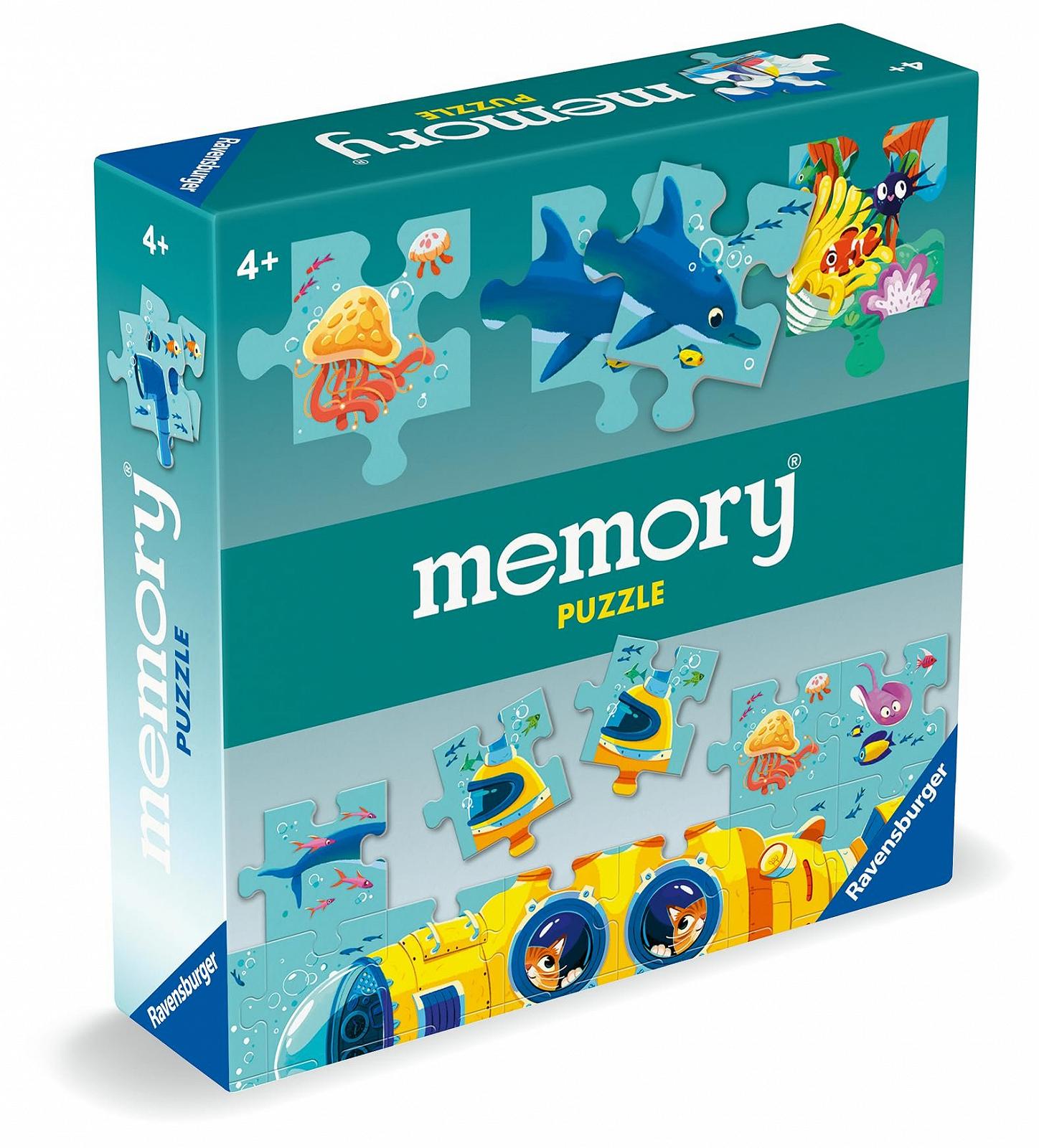 Пазл-игра Ravensburger Memory 22461 Underwater World для 2-4 игроков от 4 лет, фото №3 Пазл-игра Ravensburger Memory 22461 Underwater World для 2-4 игроков от 4 лет, фото №3