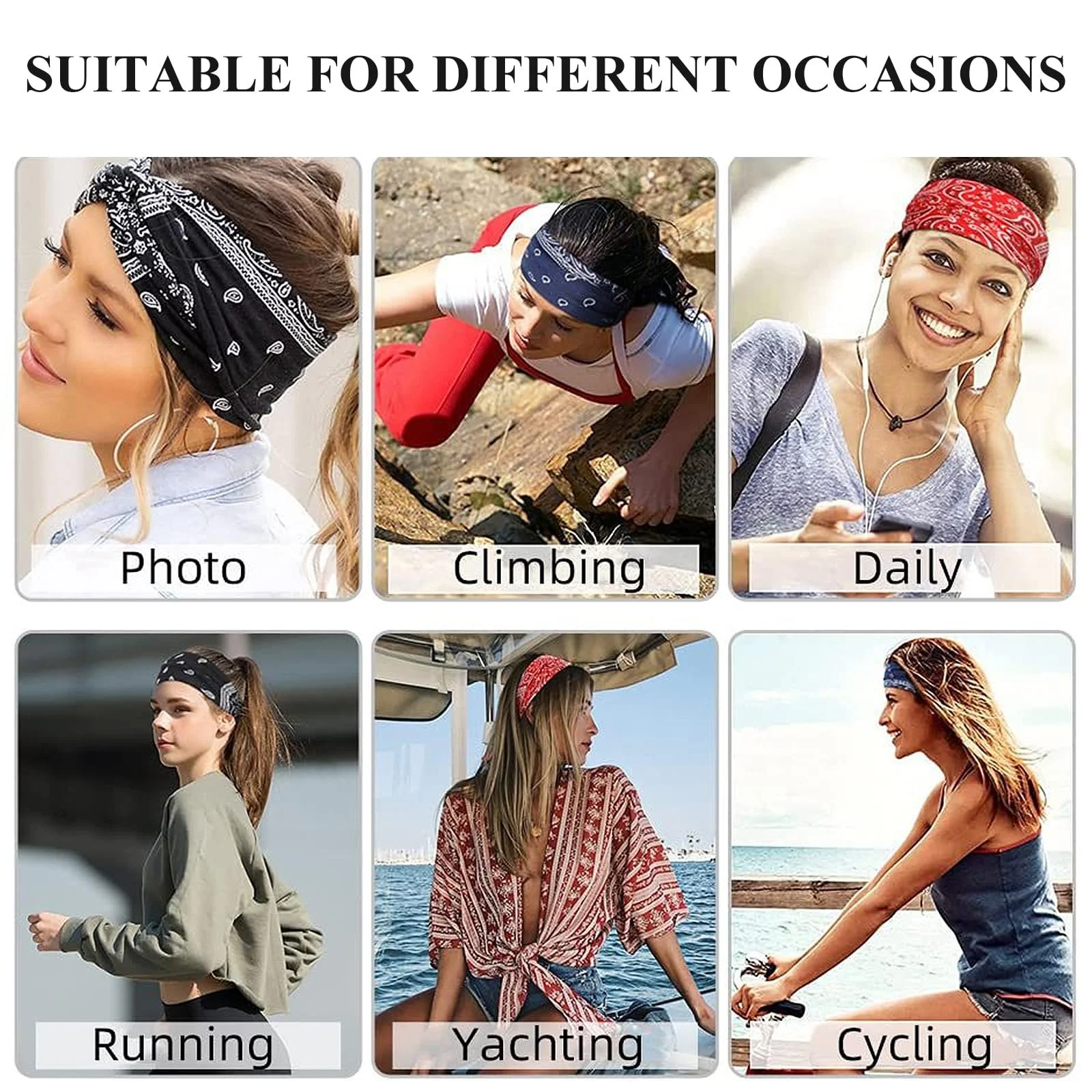 Набір Пов'язок для волосся жіночих, фото №7