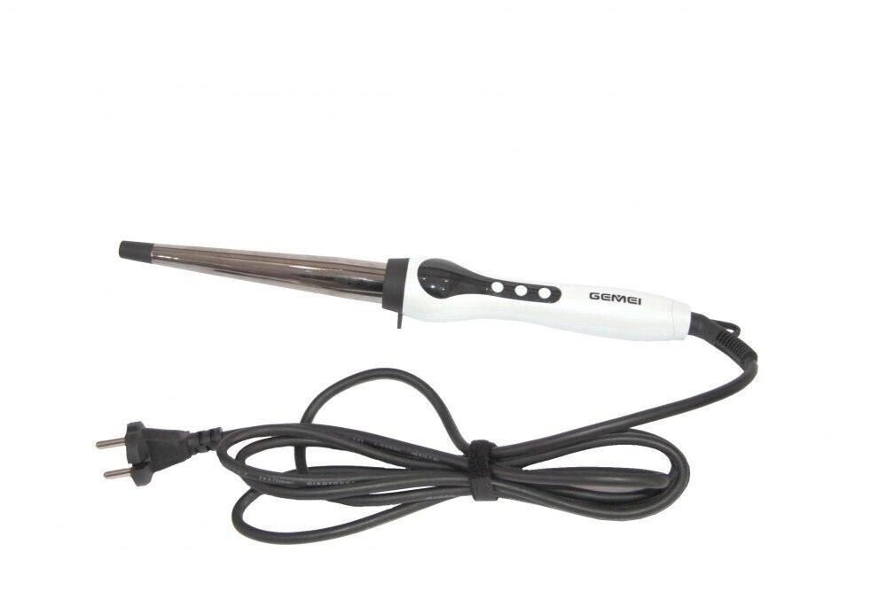 Конусная профессиональная плойка для локонов GM 403, фото №6 Конусная профессиональная плойка для локонов GM 403, фото №6