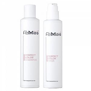 Шампунь Femmas Pure Perfect Colour 200 мл & Маска Perfect Colour 200 мл для фарбованого, мелірованого і тонованого волосся - Фото 1