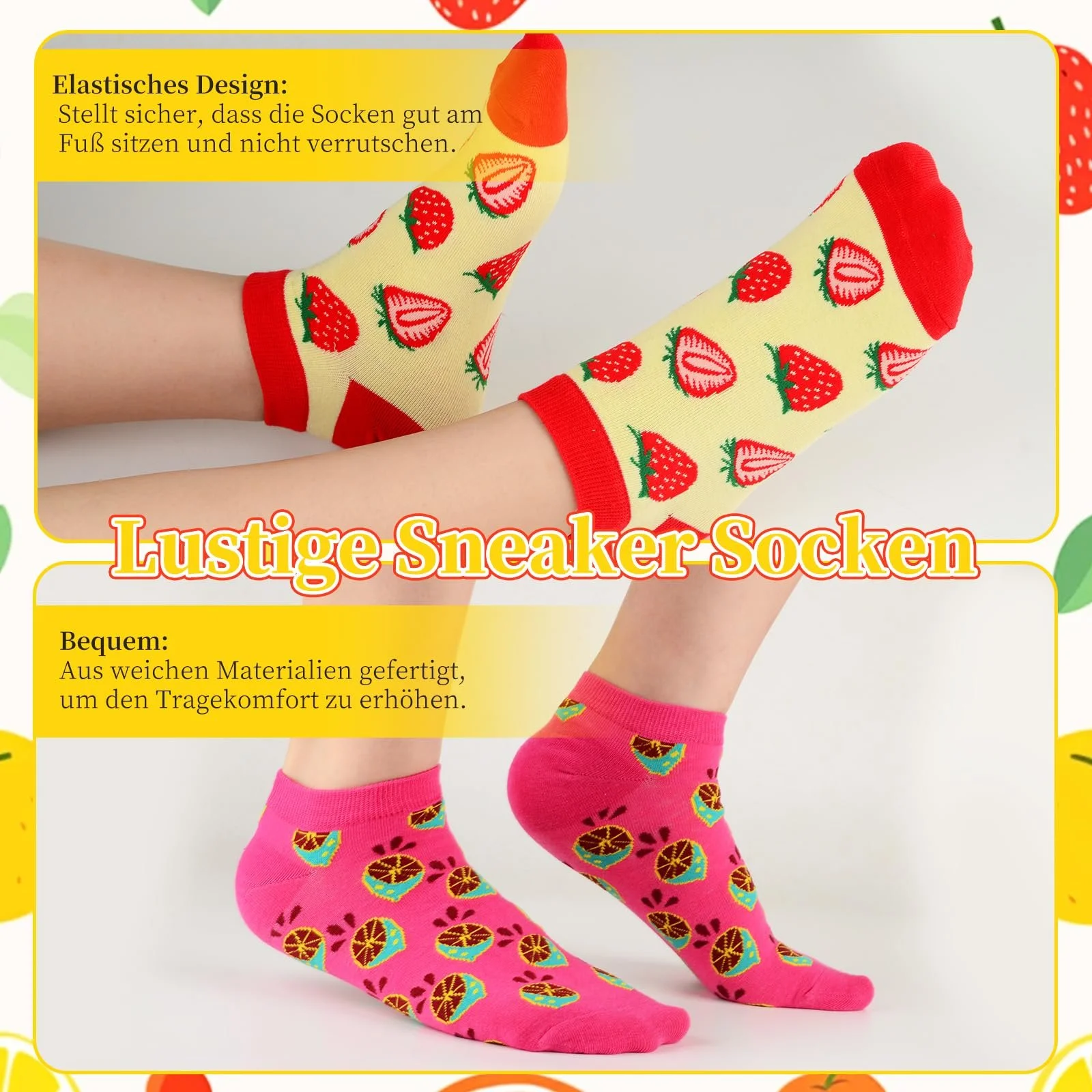 Носки Хлопковые Разноцветные, 37-42, Хлопок, Разноцветные Носки, Короткие, Повседневные, Необычные Забавные, фото №5