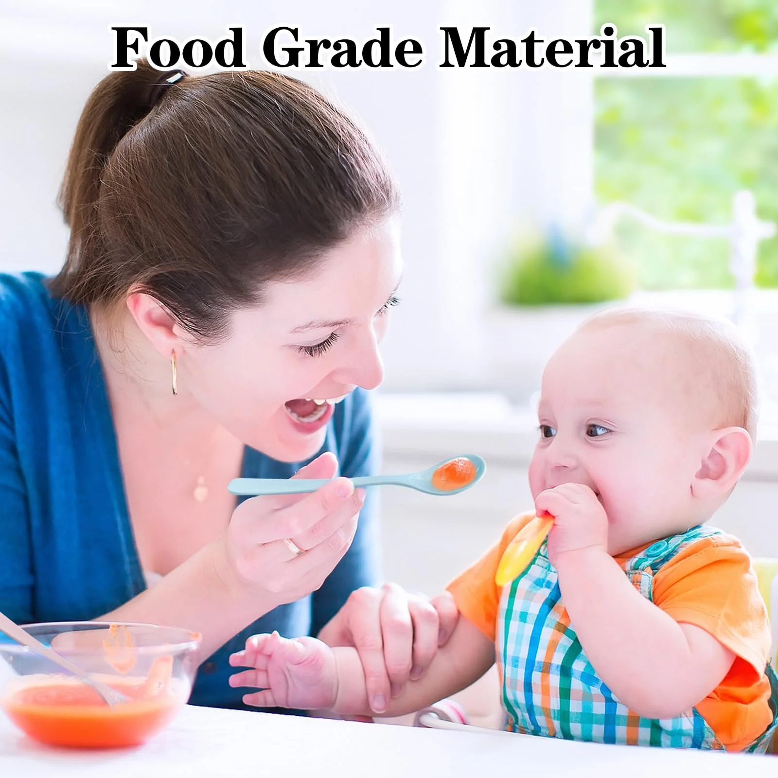 Ложка Пластикова Різнобарвна (10 шт.), фото №4