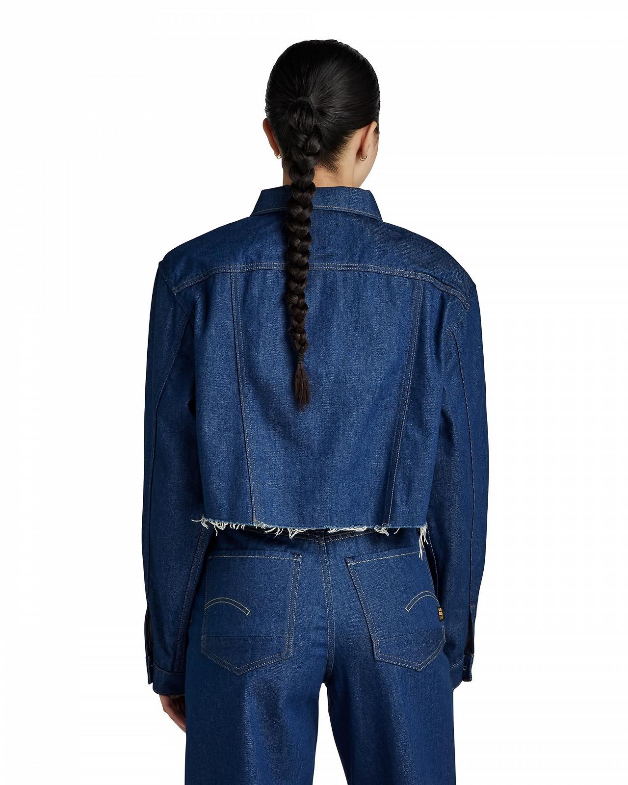 Куртка G-STAR Relaxed Cropped Cutoff, фото №2 Куртка G-STAR Relaxed Cropped Cutoff, фото №2