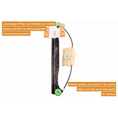 Склопідйомник VAICO Original VAICO Quality V10-6388 для AUDI SEAT SKODA VW VAG, фото №3