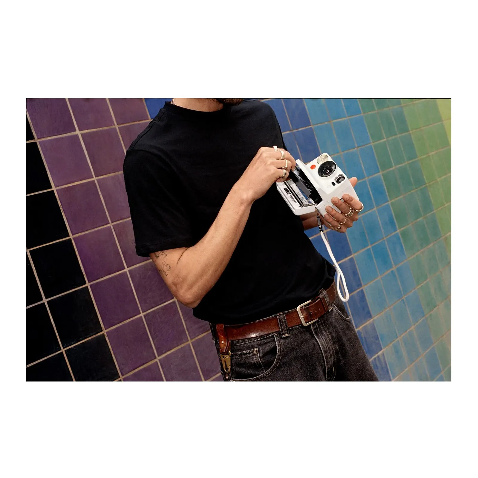 Фотокамера мгновенной печати Polaroid Now+ Gen 3 White (8 Photos), фото №7