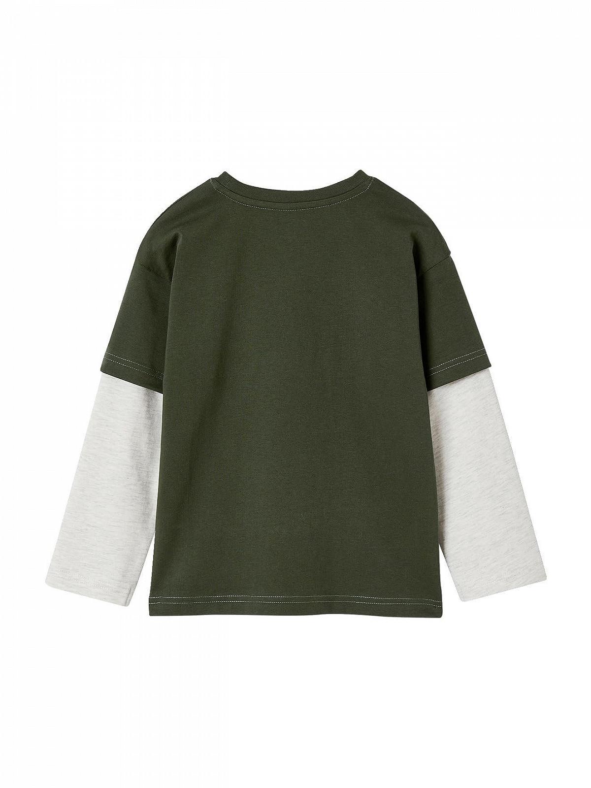 Футболка Vertbaudet с двойными рукавами для мальчиков, фото №2