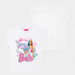 Піжама Barbie Коротка дитяча піжама Єдиноріг synthetic.ua - Фото 1