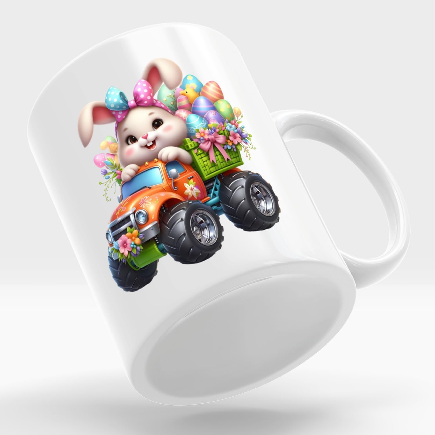 Детская смешная кружка Monster Truck, фото №2