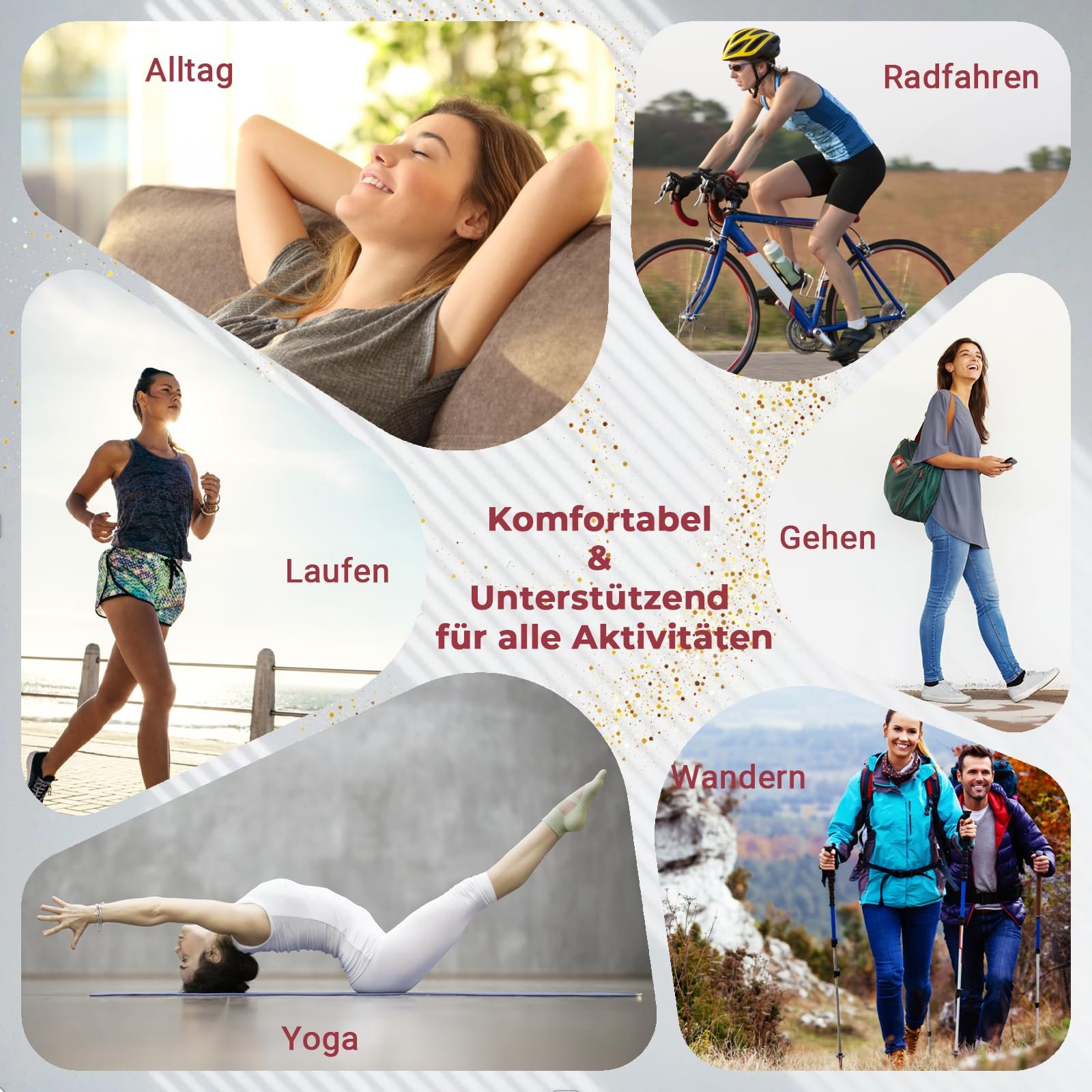 Дышащие хлопковые носки для пальцев ног Женские - Пятипальцевые носки для потных ног, разделение пальцев и лучшее кровообращение для йоги, пилатеса, фитнеса, дома и повседневной жизни, фото №7