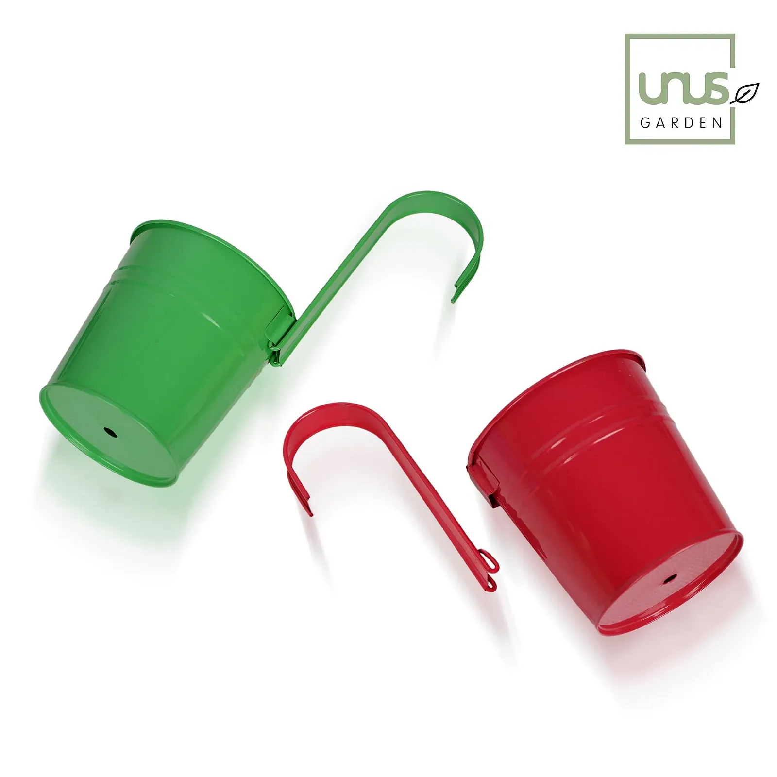 Підвісні квіткові горщики UNUS Набір 10 шт. Різнокольорові, фото №3 Підвісні квіткові горщики UNUS Набір 10 шт. Різнокольорові, фото №3