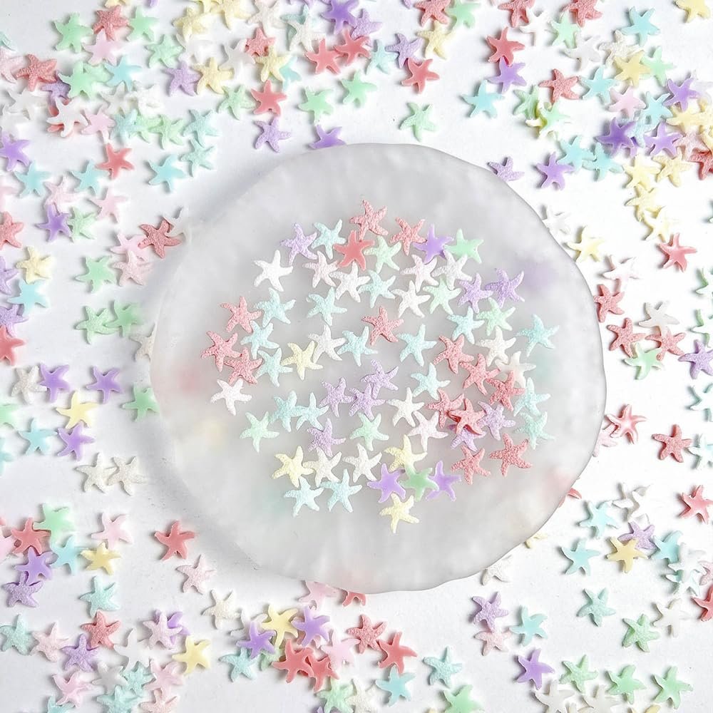 Зірка 3D Різні Кольори 8 мм, фото №6