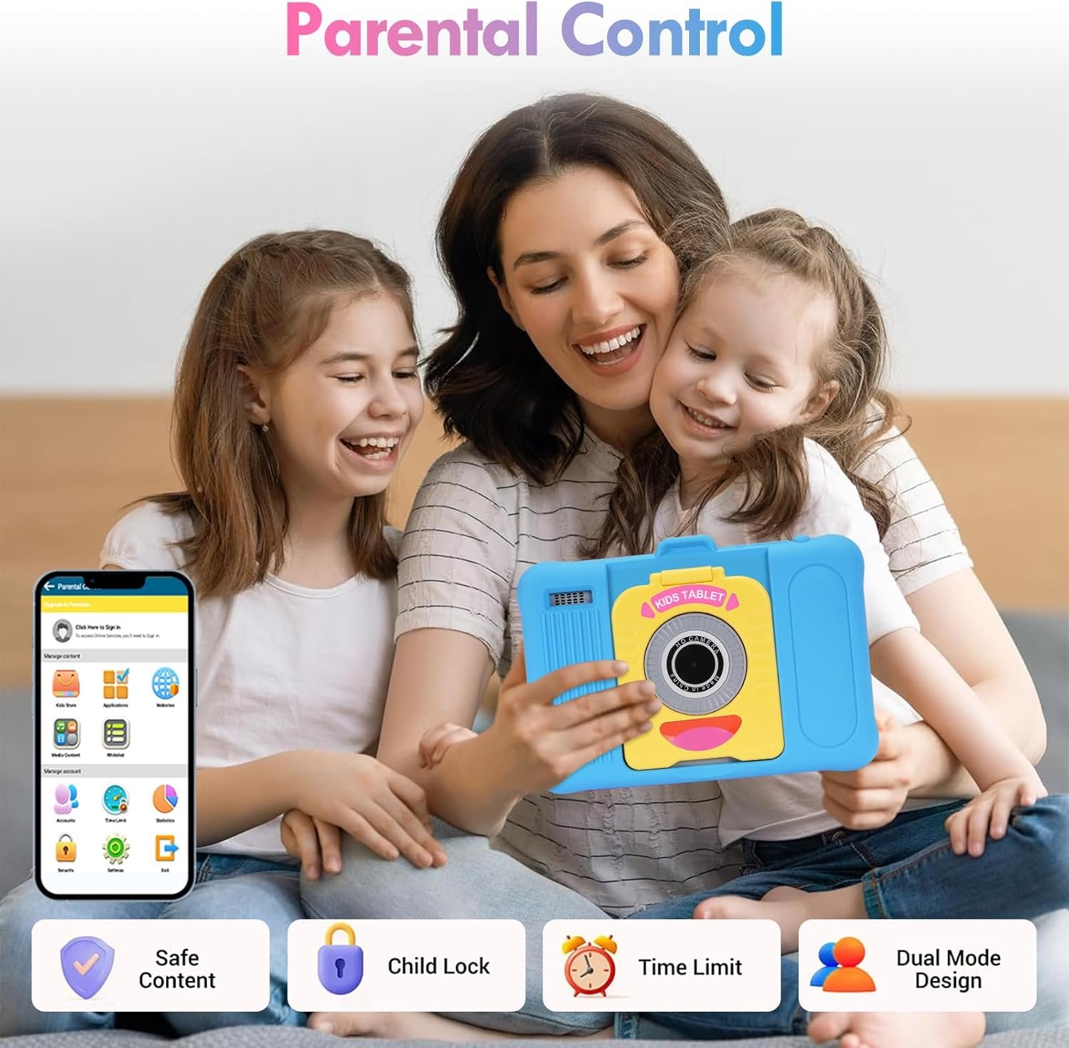 ‎Планшет 7" TABTIVI K708 3+5/64Gb Android 13 Серый, фото №6