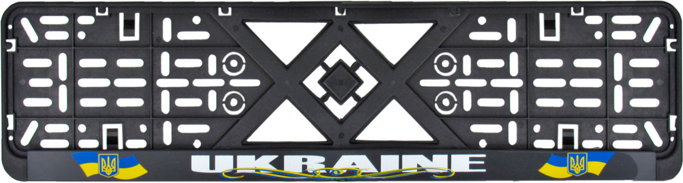 Рамка номерного знаку Bi-Plast Україна BP-250, фото №1