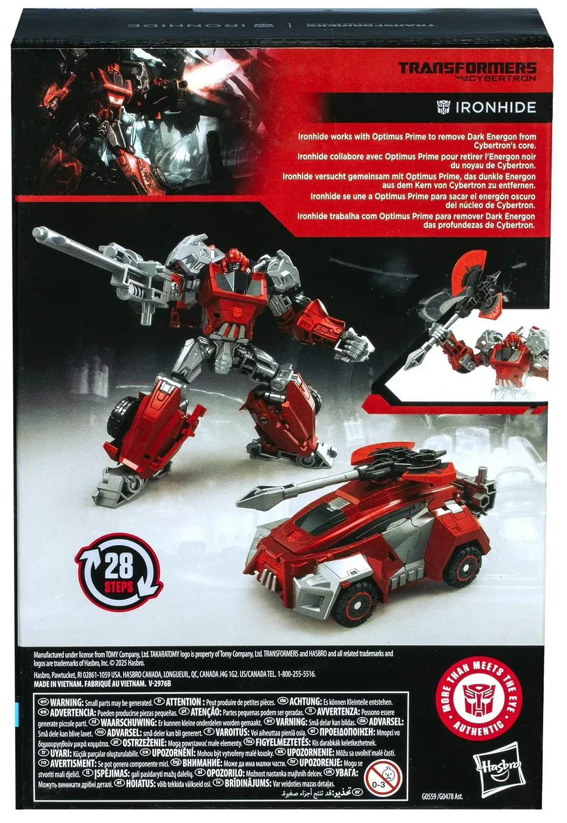 Трансформеры Transformers Battle for Cybertron Gamer Edition Ironhide, фото №5