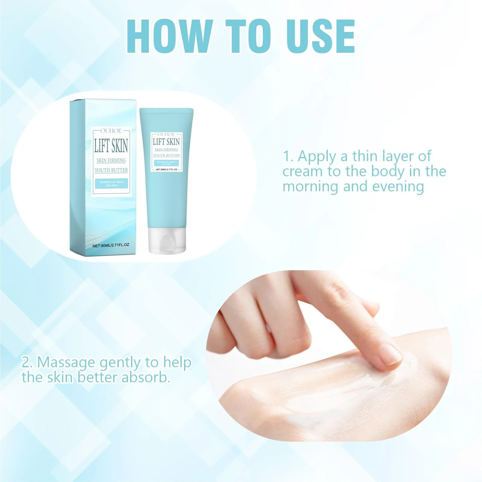 Крем для пружності шкіри (2 шт.), фото №4