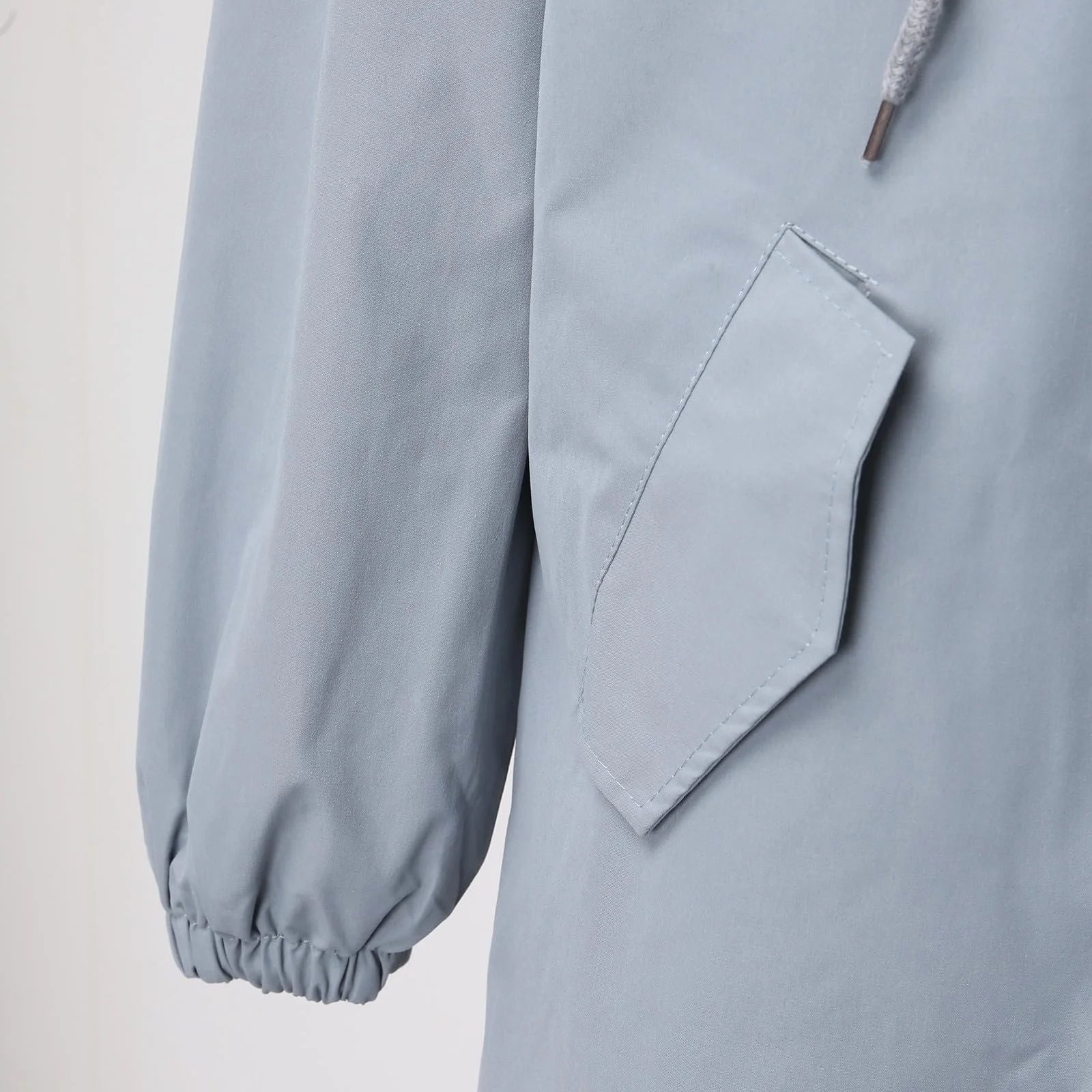 Женская ветровка POIUIYQA Куртка с капюшоном, длинные рукава, легкая парка, фото №7 Женская ветровка POIUIYQA Куртка с капюшоном, длинные рукава, легкая парка, фото №7