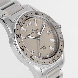 Женские часы Jacques Lemans Кварцевый Аналоговый Taupe, Браслет synthetic.ua - Фото 1