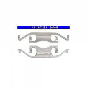 Пружина гальмівного супорта ATE 11.8116-0323.1 для MERCEDES-BENZ, задня вісь - Фото 1