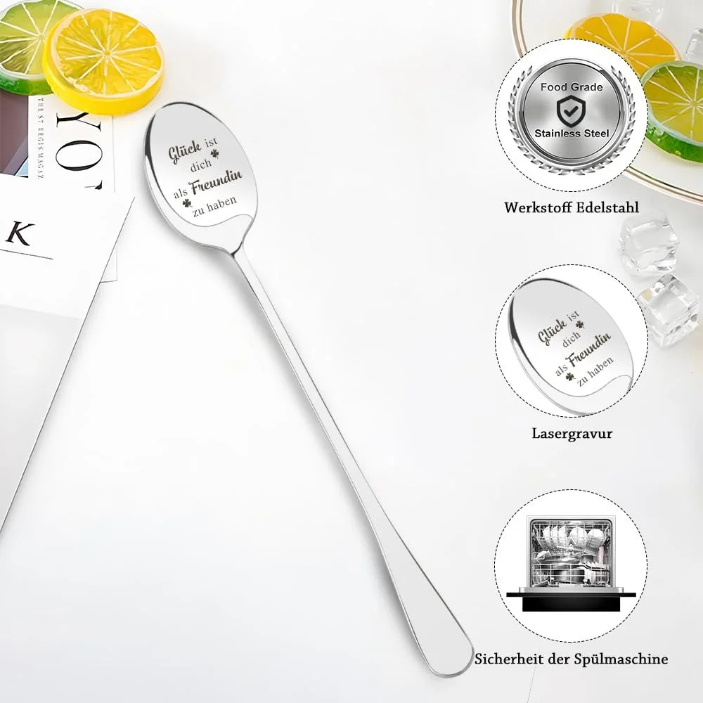 Ложка для подруги з гравіюванням, подарунок дівчині на день народження, фото №6 Ложка для подруги з гравіюванням, подарунок дівчині на день народження, фото №6